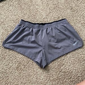 Gray Nike Running Shorts